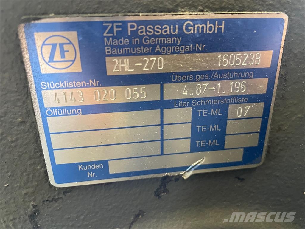  Gear med hydr. motor, komplet ex. Sennebogen 821,  Muut