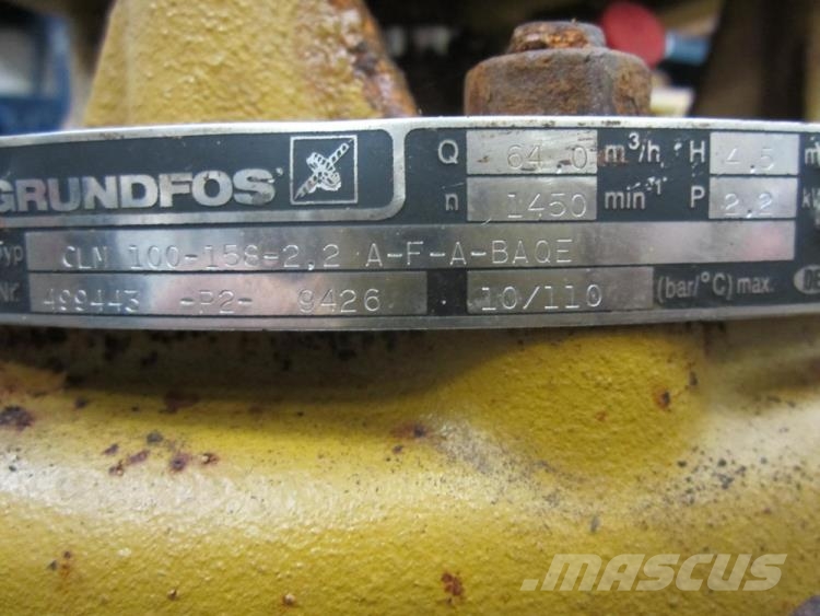 Grundfos pumpe Type CLM 100-158 Pumpe za vodu