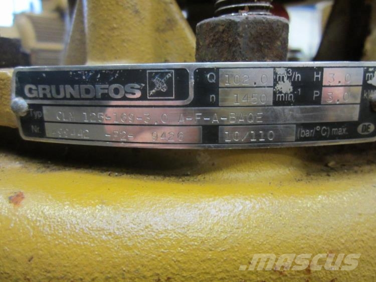 Grundfos pumpe Type CLM 125-169 Wasserpumpen