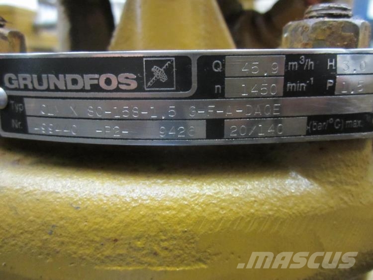 Grundfos pumpe Type CLM X 80-158 Wasserpumpen