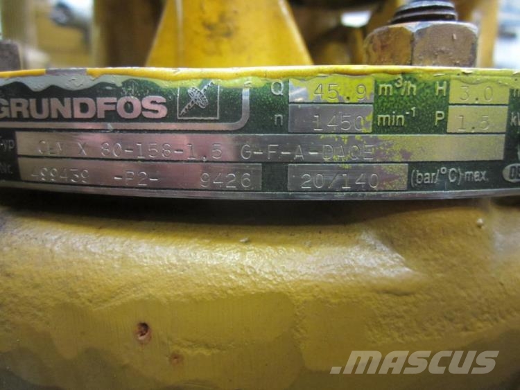 Grundfos pumpe Type CLM X 80-158 Wasserpumpen