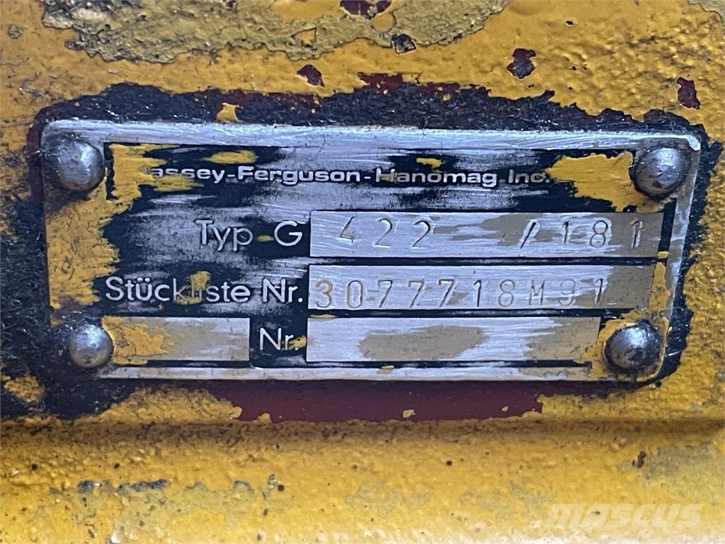Hanomag 44D Transmission Type G422/181 Transmisija