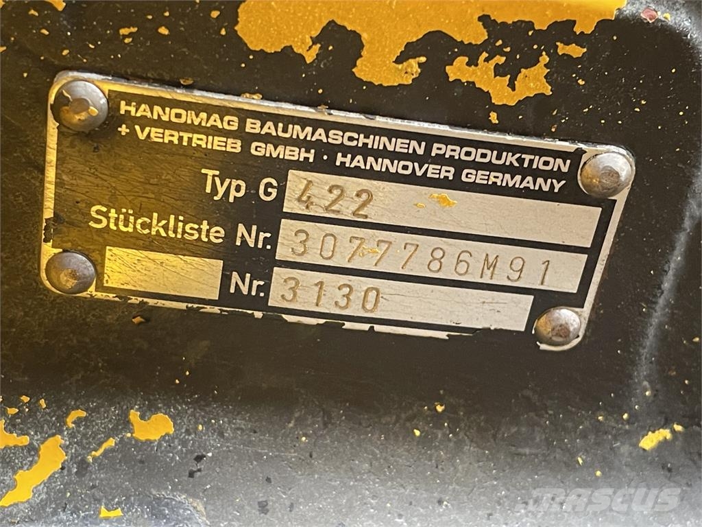 Hanomag 44D transmission type G422, komplet Transmisija