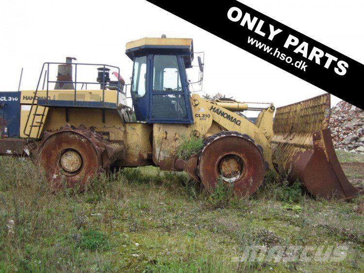 Hanomag CL310 kompaktor til ophug Hjullastere