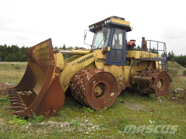 Hanomag CL310 kompaktor til ophug Hjullastere