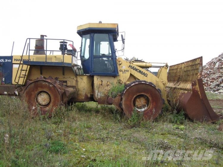Hanomag CL310 kompaktor til ophug Hjullastere