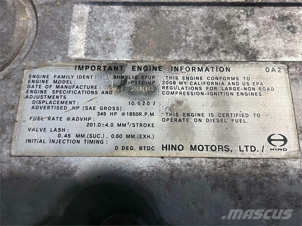 Hino EA-P11C-UP motor ex. New Holland E485B Motoren