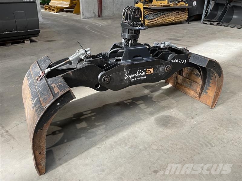 Hultdins Supergrip 520 trægrab m/Indexator G121-0ATZ2 rotat Griebtuvai