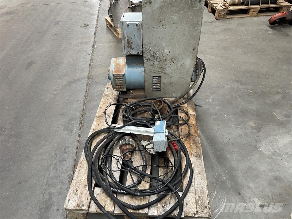 Hydraulisk magnetudstyr, komplet med 9,5 kw genera Ehituspurustid