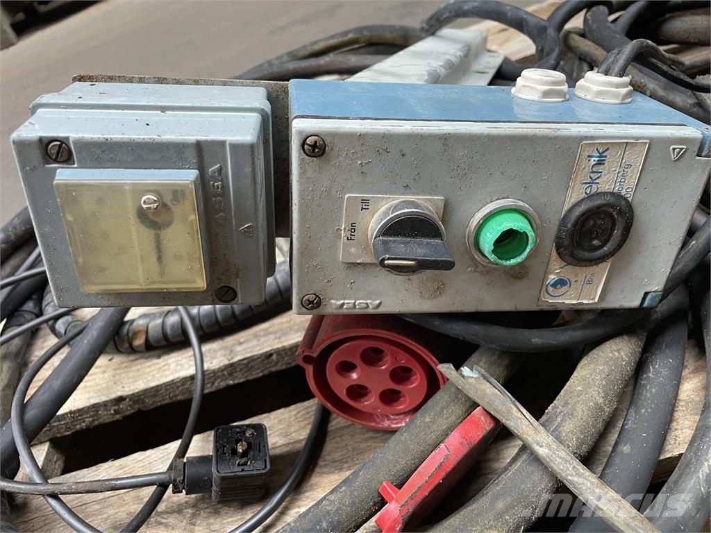Hydraulisk magnetudstyr, komplet med 9,5 kw genera Ehituspurustid