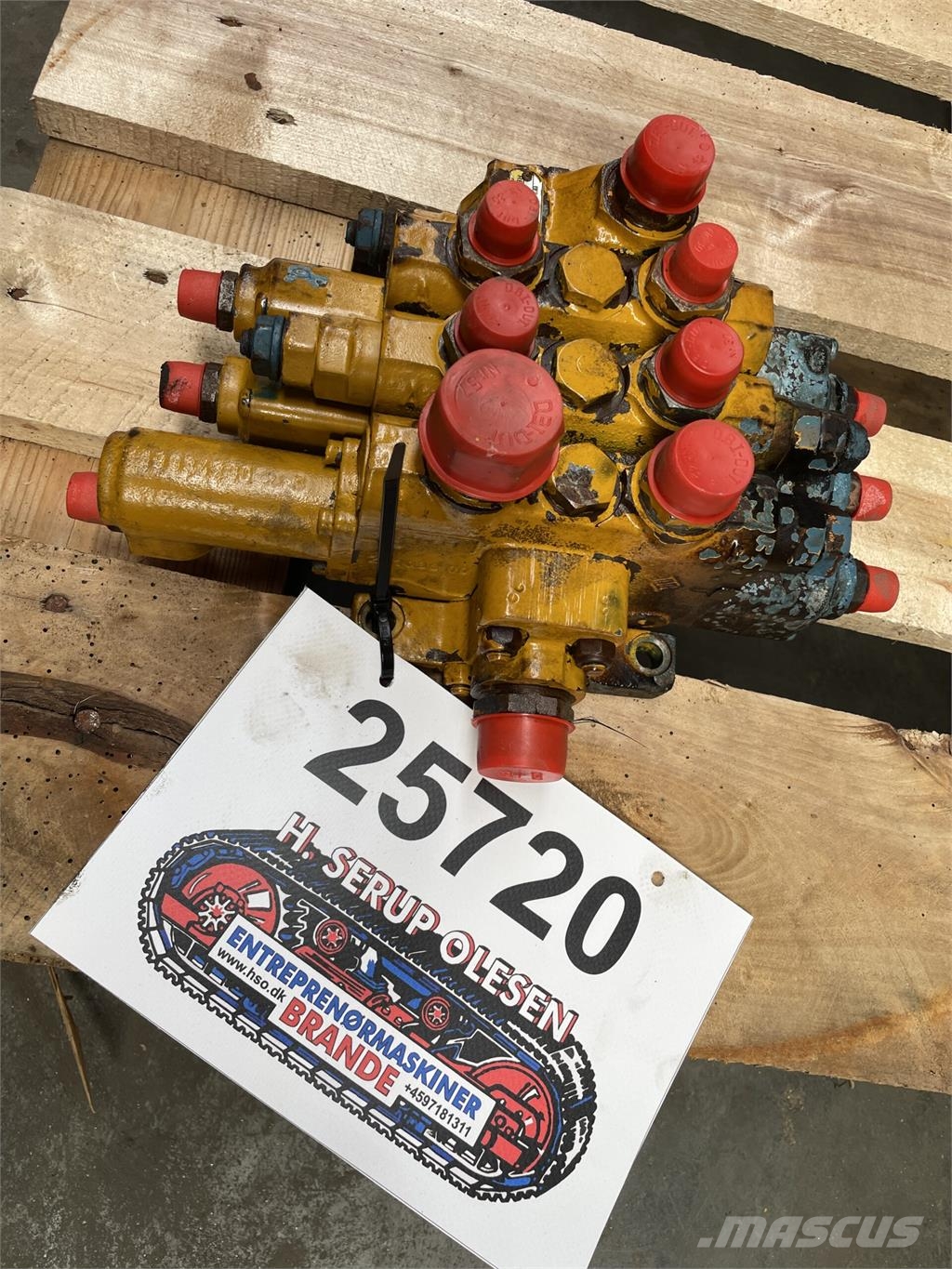 Hydrema WL550B Hovedventilblok Hidráulicos