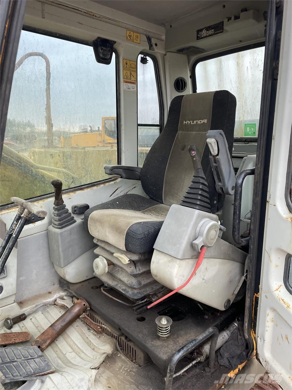 Hyundai R160LC-7 gravemaskine - til ophug Excavadoras sobre orugas