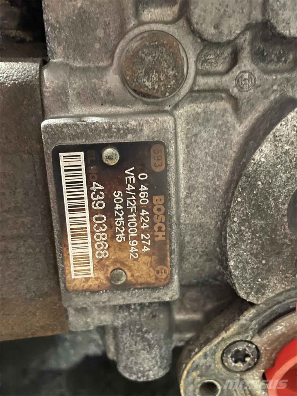 Iveco FPT motor model F4HE9484C Moottorit