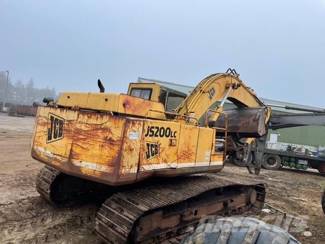 JCB JS200LC gravemaskine til ophug Rupsgraafmachines