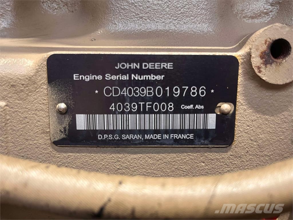John Deere CD4039B019786 motor Motori za građevinarstvo