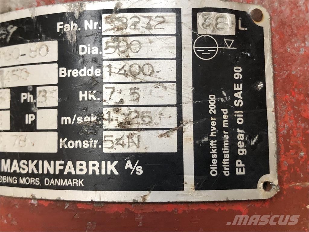 Joki Tromlemotor Type 160-80 Konvejorok
