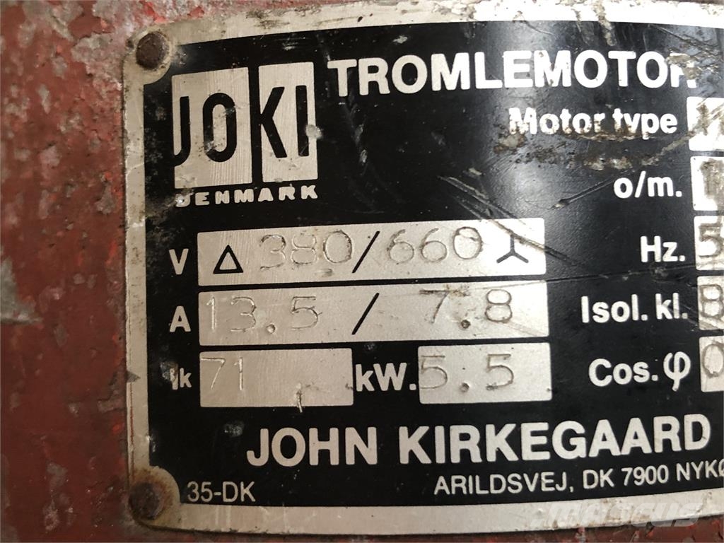 Joki Tromlemotor Type 160-80 Konvejorok