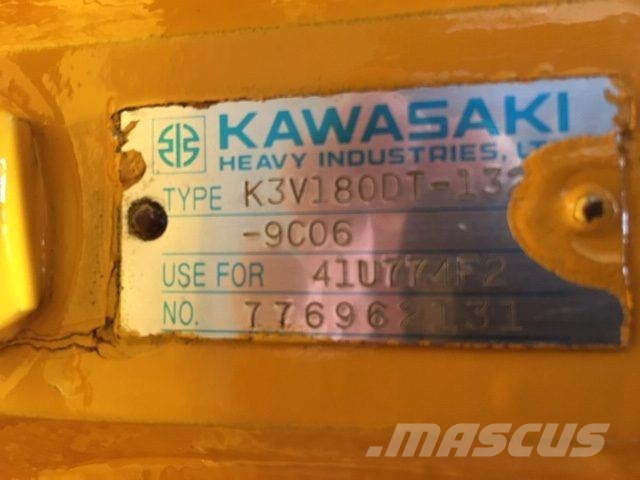 Kawasaki pumpe Type K3V180DT-132-9C06 ex. Kobelco K916LC Hydraulikk