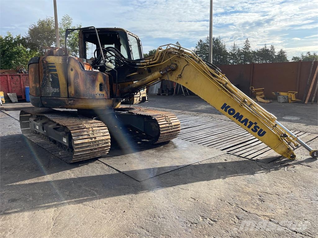 Komatsu PC138US-8 gravemaskine til ophug حفارات زحافة