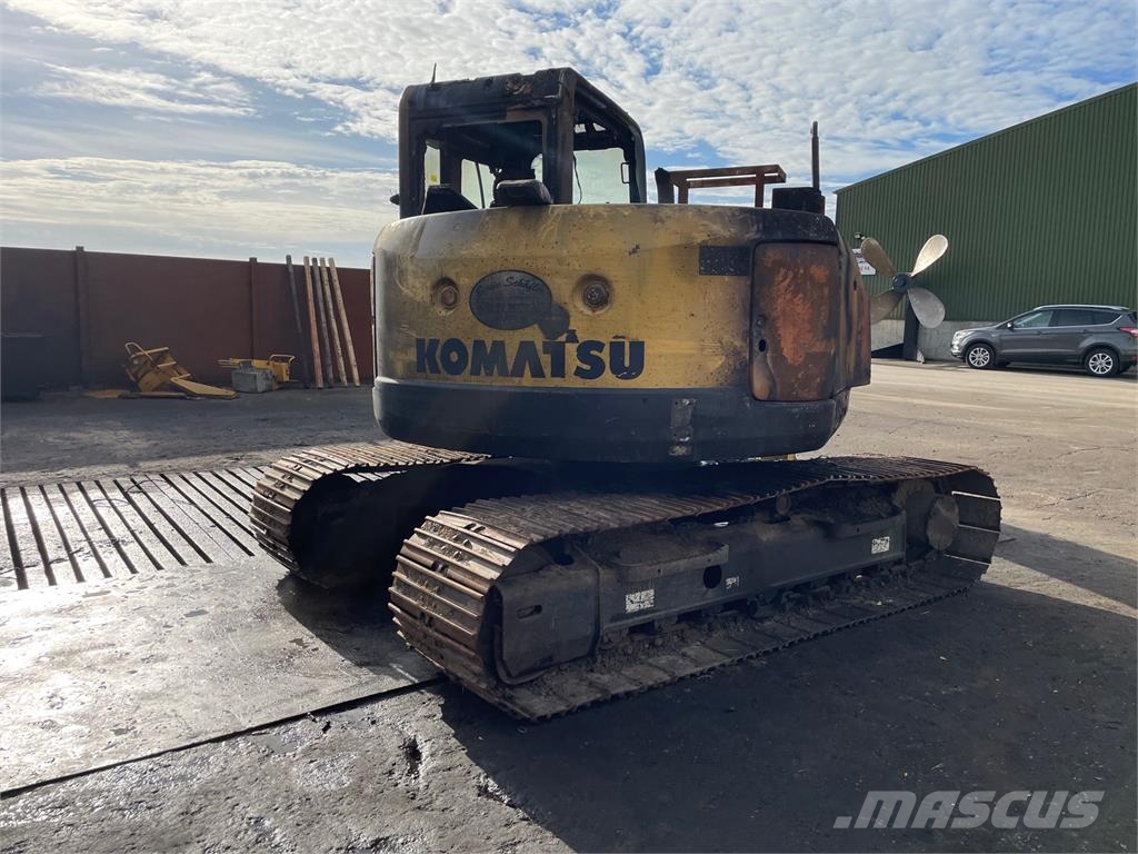 Komatsu PC138US-8 gravemaskine til ophug حفارات زحافة
