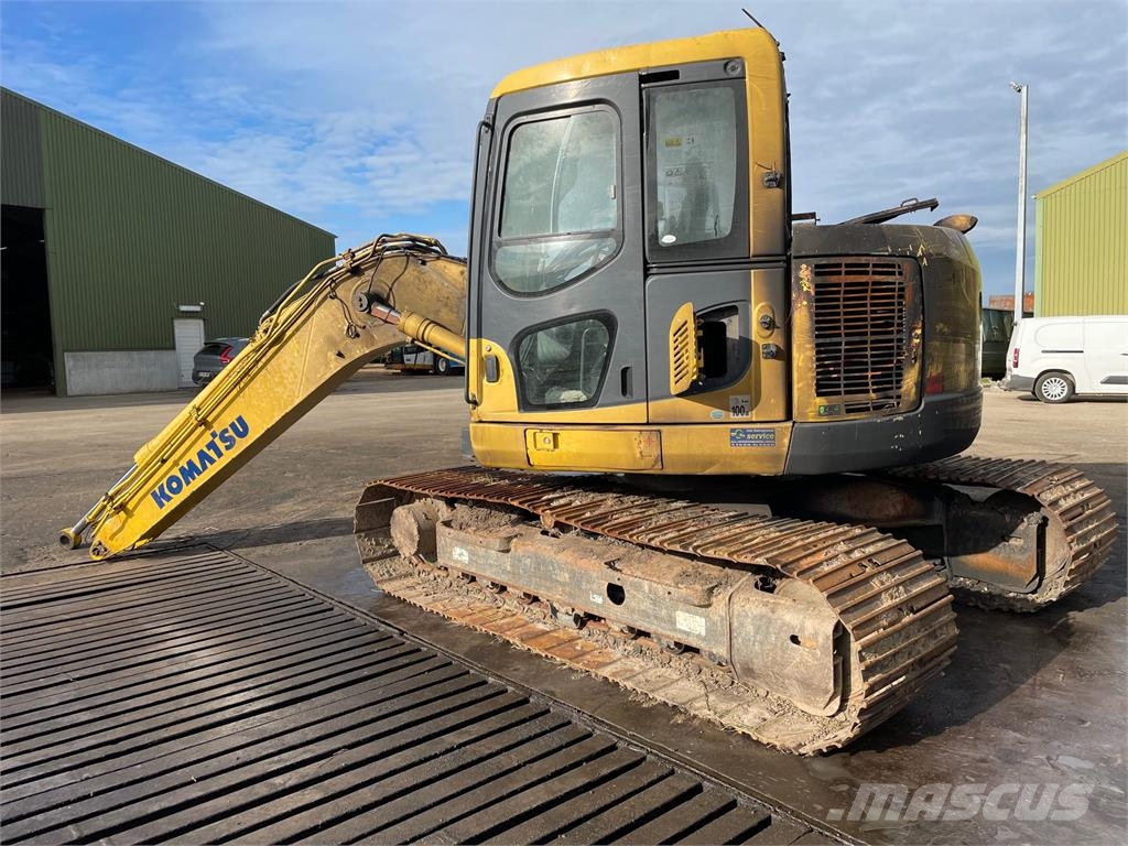 Komatsu PC138US-8 gravemaskine til ophug حفارات زحافة