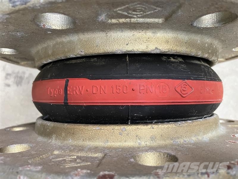 Kompensatorer ø150 mm Putkistonkäsittelylaitteet