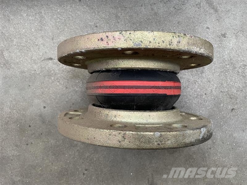 Kompensatorer ø80 mm fab. Trelleborg Putkistonkäsittelylaitteet