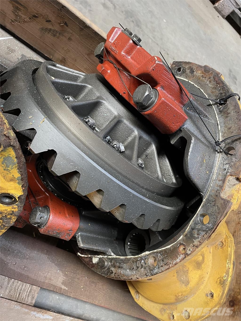 Krone-/spidshjul, komplet ex. Volvo A25 6x6 Ďalšie komponenty
