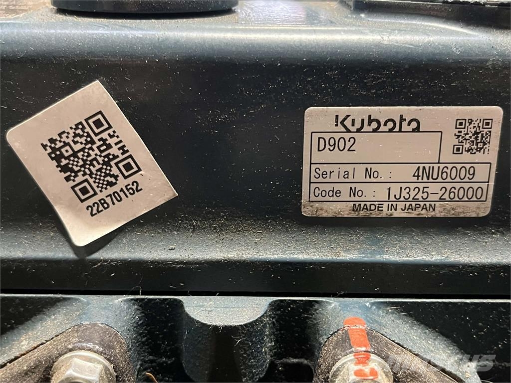 Kubota D902-EF07 motor Motoren