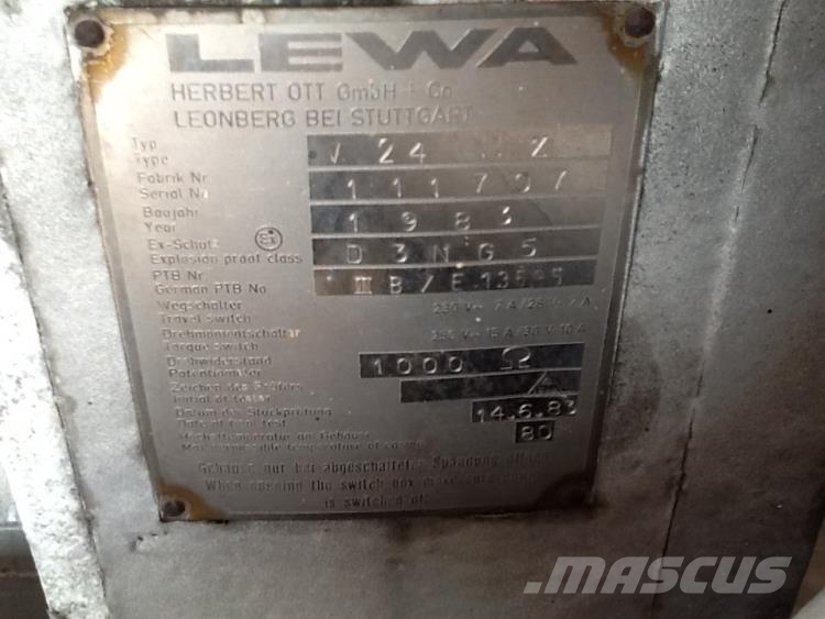 Lewa Type H4M1B pumpe Veepumbad