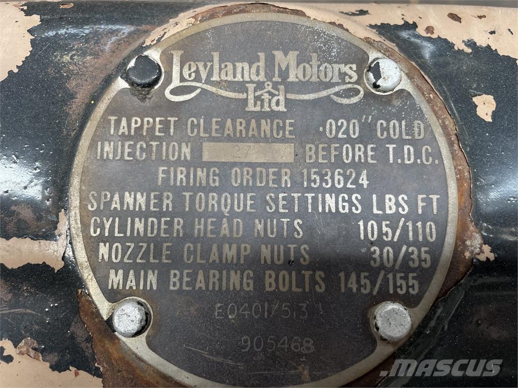 Leyland 401 motor - kun til dele Varikliai