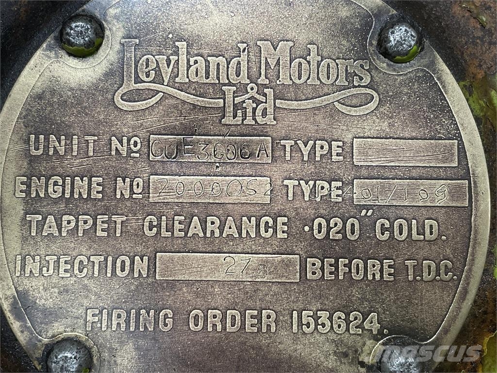 Leyland 401 OUE 3606A motor Motory