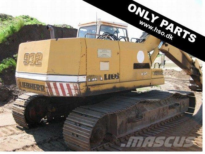 Liebherr 932 HDSL - til ophug Εκσκαφείς με ερπύστριες