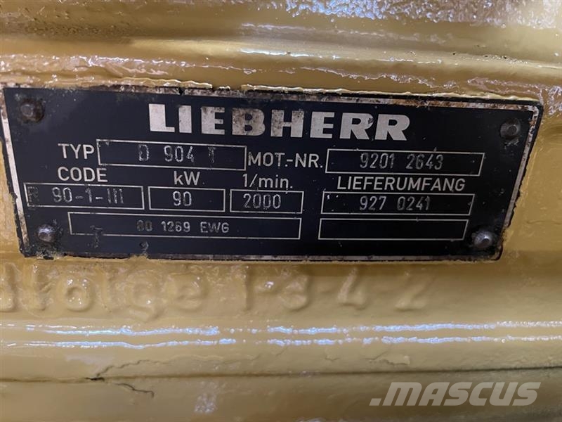 Liebherr D904T motor エンジン