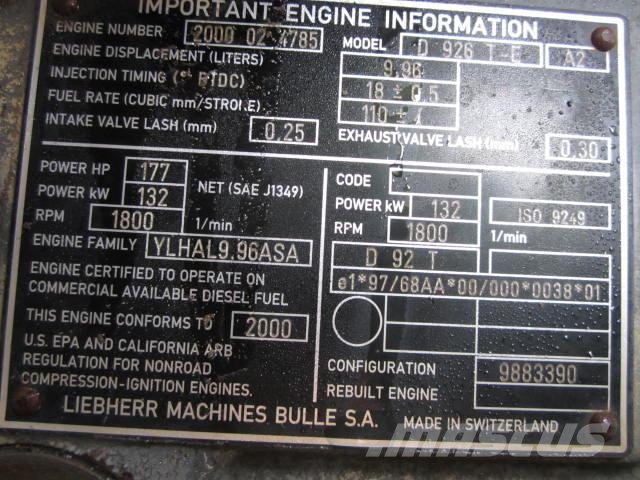 Liebherr LR632 - til ophug Μπουλντόζες με ερπύστριες