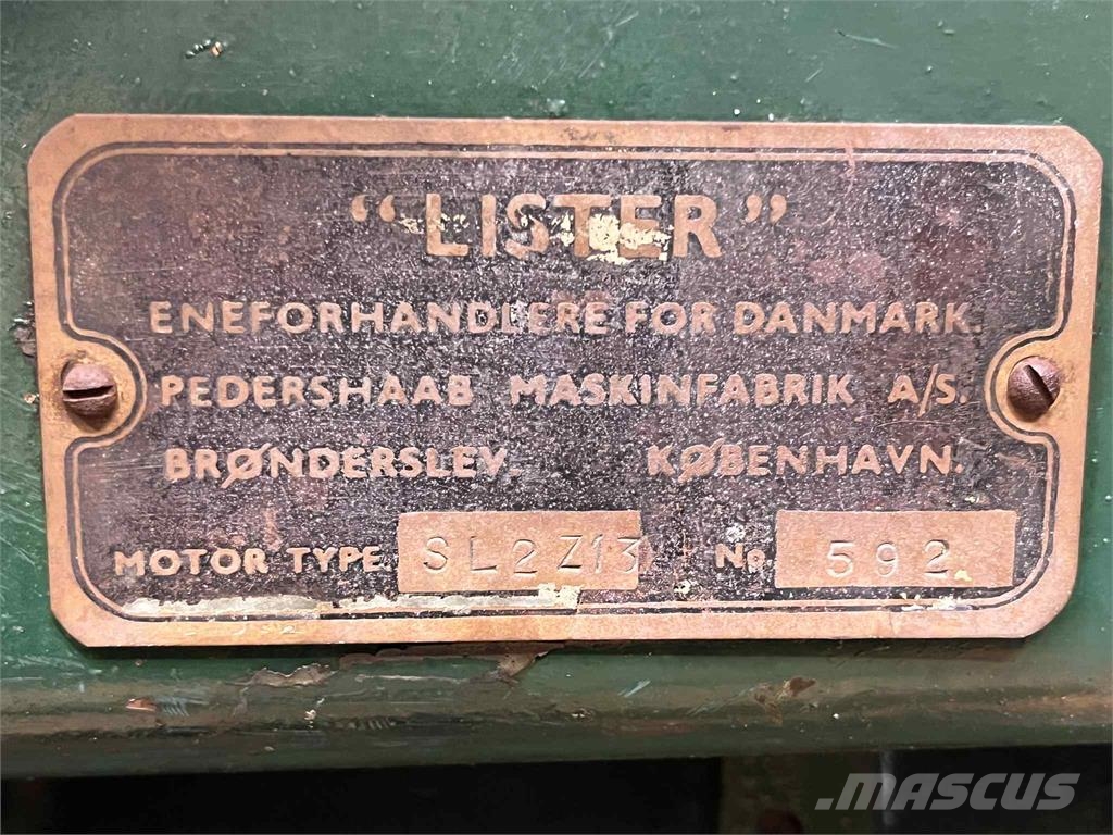 Lister SL2 motor Moottorit