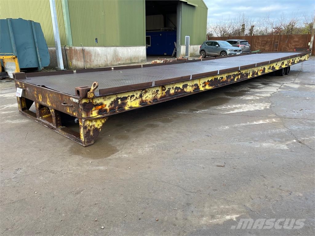Mafi trailer 40 ft - 30 ton نصف مقطورة مسطحة منخفضة
