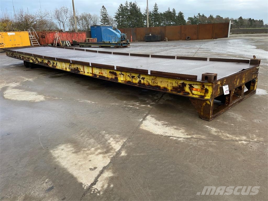 Mafi trailer 40 ft - 30 ton نصف مقطورة مسطحة منخفضة