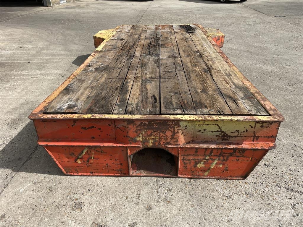 Mafi trailers - 4 stk. - last 6,3 ton Semi-trailer blokvogn