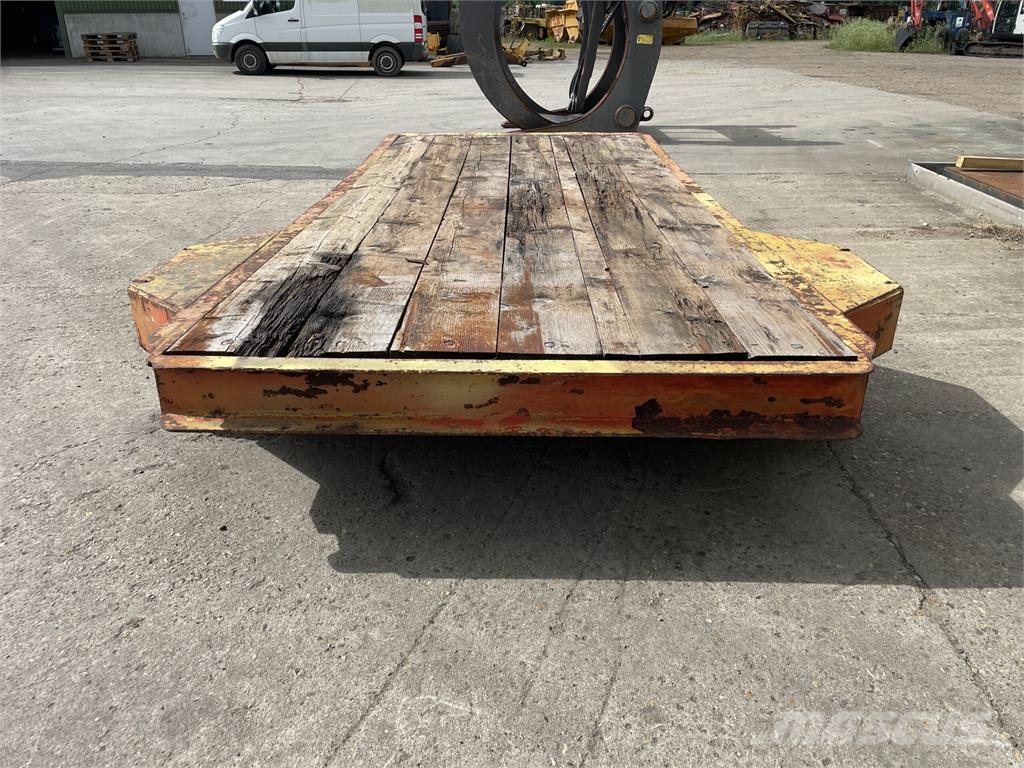 Mafi trailers - 4 stk. - last 6,3 ton Semi-trailer blokvogn