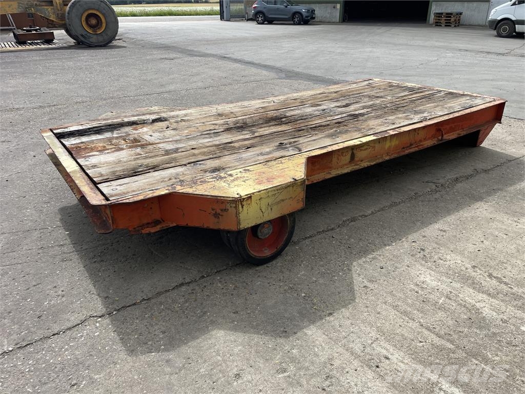 Mafi trailers - 4 stk. - last 6,3 ton Semi-trailer blokvogn