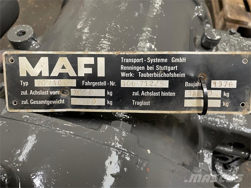 Mafi type 20/160 Transmission Voith Μετάδοση κίνησης