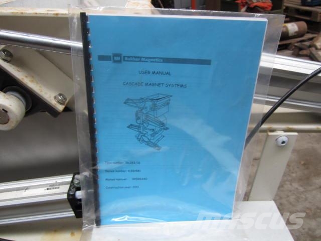 Magnet seperator fabr. BM Bakker Magnetics Hulladékkezelő gépek