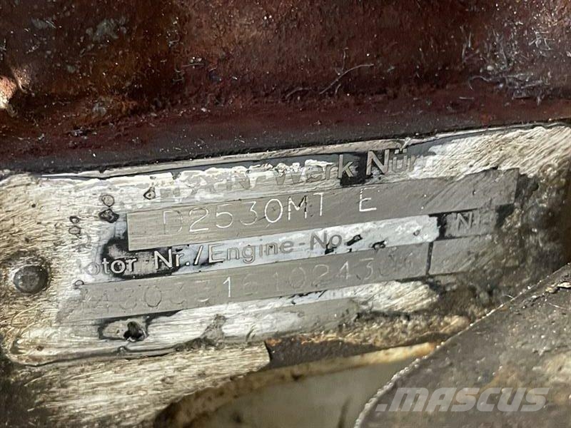 MAN D2530MT motor - kun til reservedele Motorer
