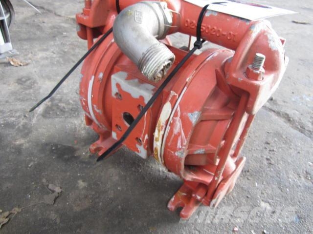 Membranluftpumpe, plast 1 - 4 stk. Waterpompen