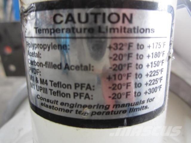Membranluftpumpe, plast 1 - 6 stk. Waterpompen