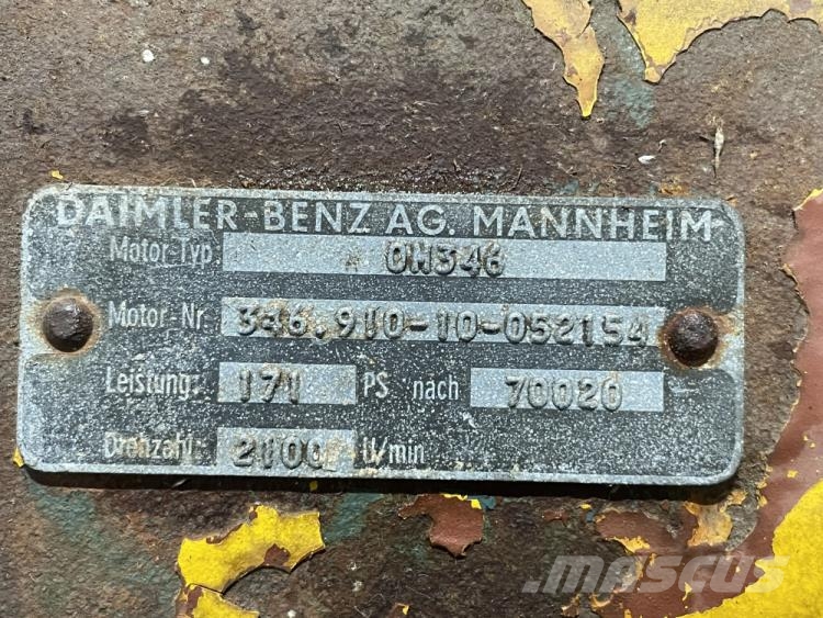 Mercedes-Benz OM346 motor Engines