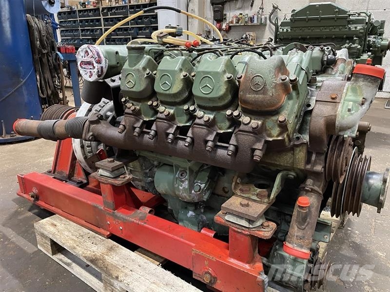 Mercedes-Benz V8 motor med turbokobling Engines