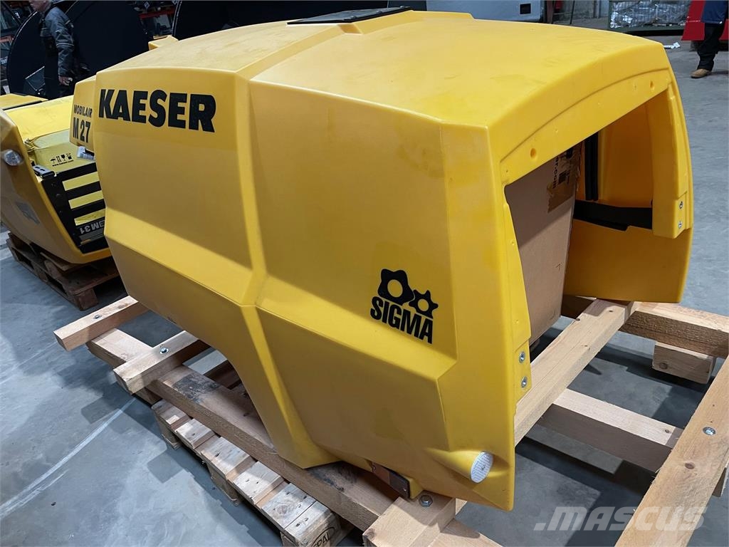 Motorhjelm ex. Kaeser M27 Mobilair - lidt ridser Compresores