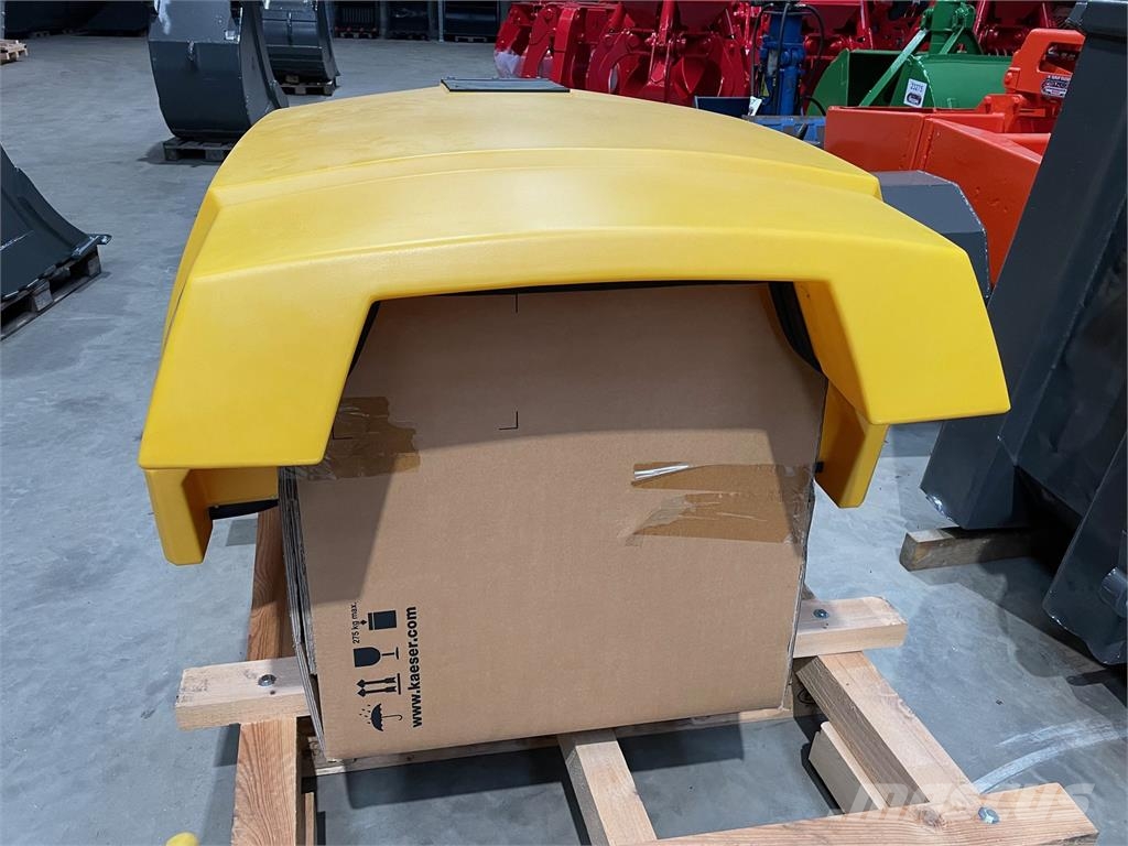 Motorhjelm ex. Kaeser M27 Mobilair - lidt ridser Compresores